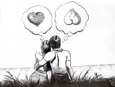 he oui nous les femmes coeurs sensibles, les hommes que des cochons la preuve