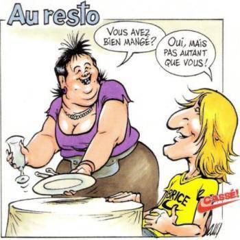 rhoooooooooo  il me dit ça je l'escagasse bref je le coupe en deux meme si il a raison
