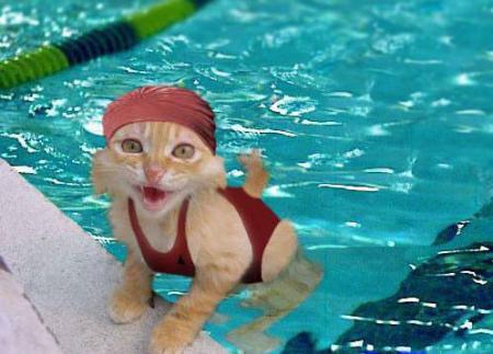 fleur ne nous a pas menti elle était bien à la piscine cet après midi