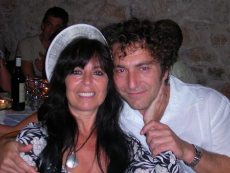 josiane (la soeur de mon chéri) et bruno son chéri à elle, lol, aussi boheme l'un que l'autre bisoussssssssssss